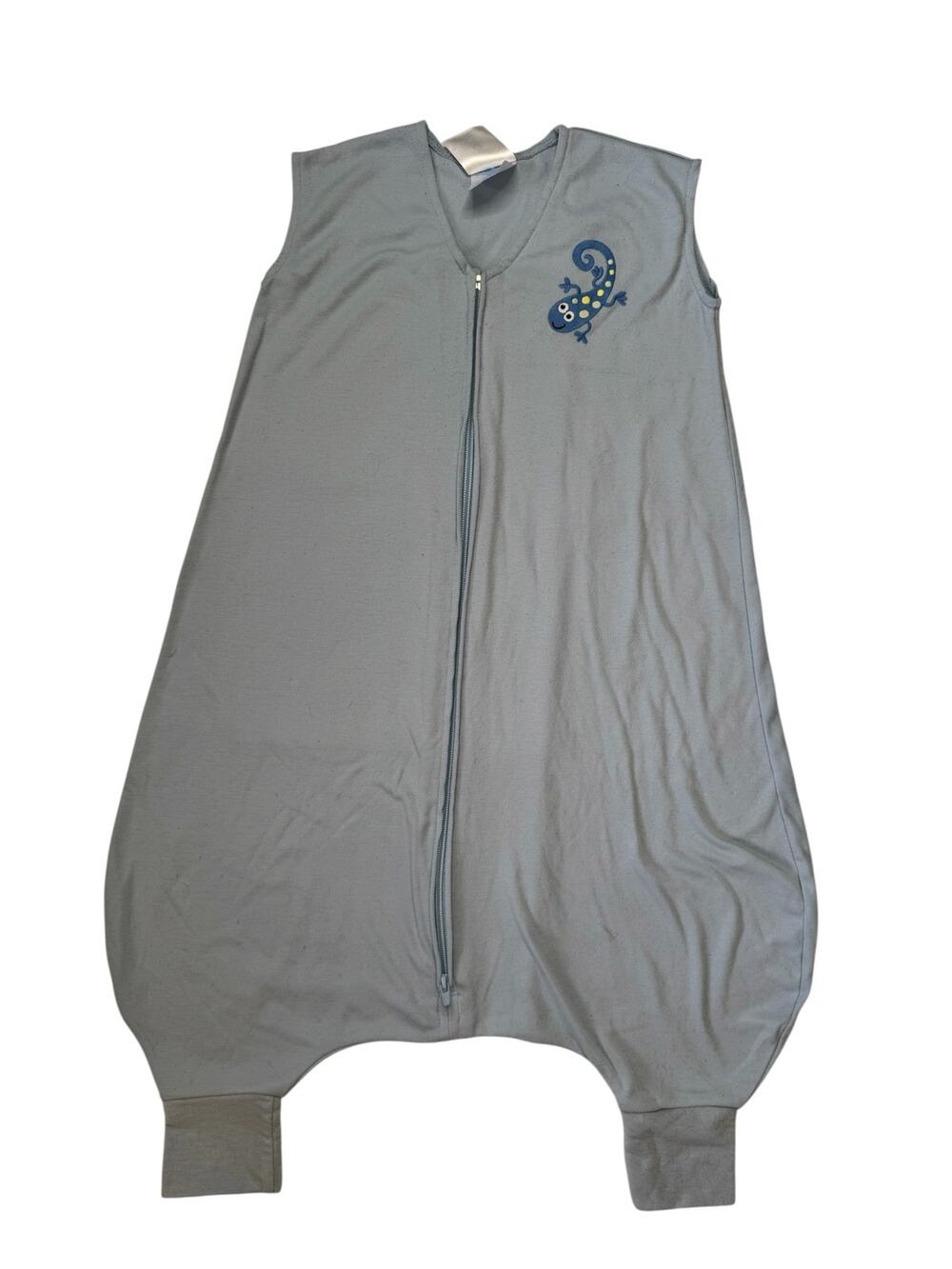 HALO Early Walker Sleep Sack in Blue Lizard Large 12-18 Months Feet Zipper Walk